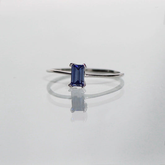 Anillo Petite Blue Anillo Plata 5