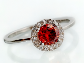Anillo Roma Rojo Rubí