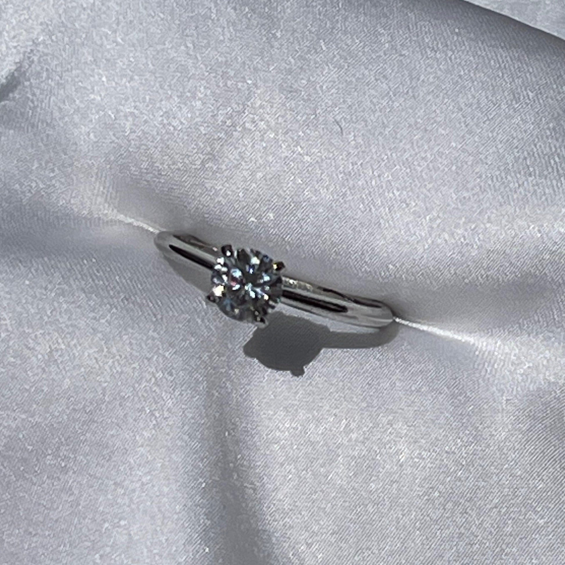 Anillo Solitario Pamplona 6 Anillo Plata 