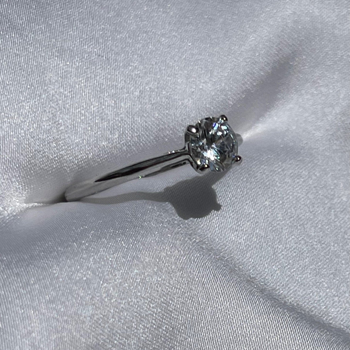 Anillo Solitario Pamplona 6 Anillo Plata 