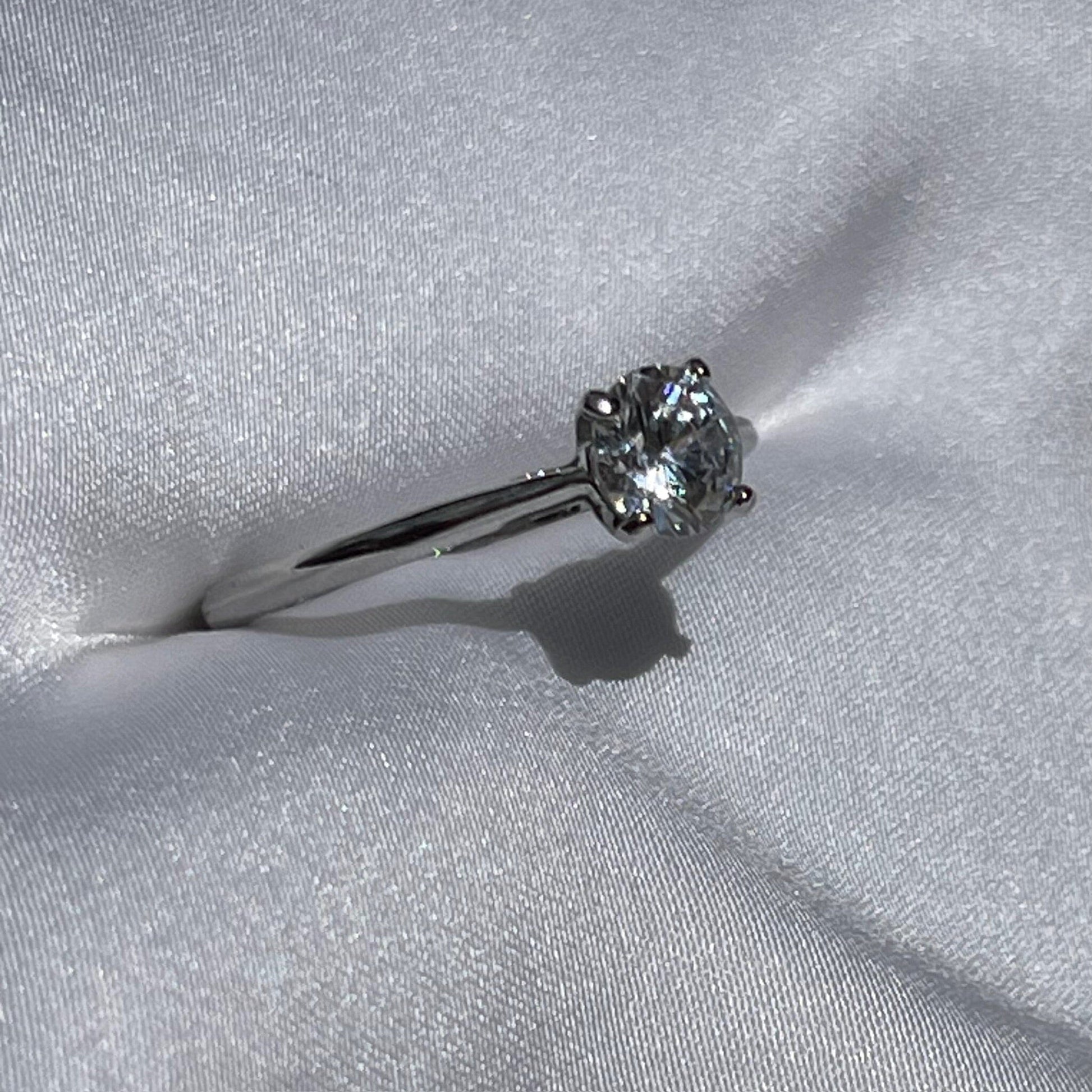 Anillo Solitario Pamplona 6 Anillo Plata 