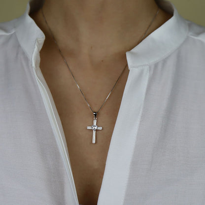 dije cruz con corazon ideas para regalo