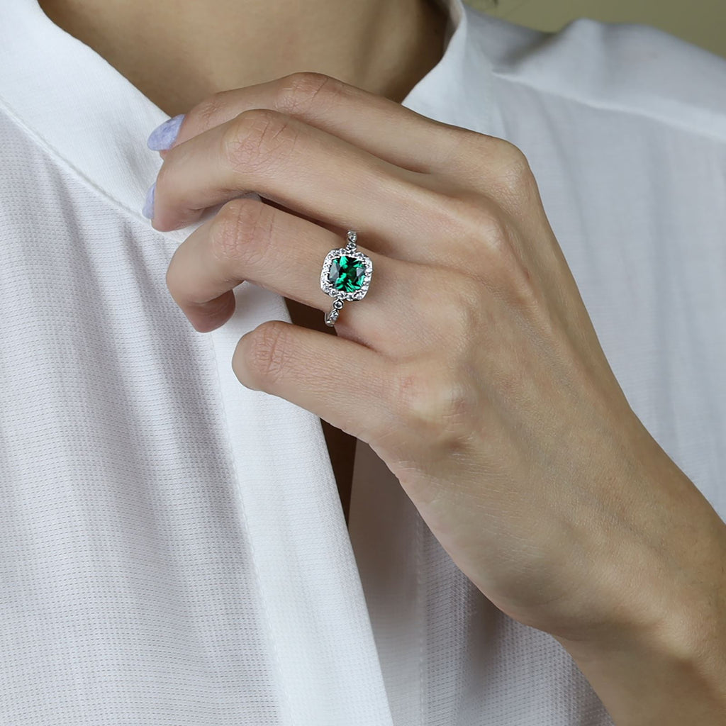 anillo verde esmeralda anillos compromiso ideas para regalar