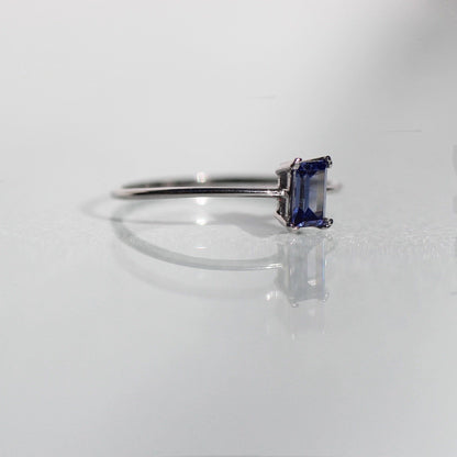 Anillo Petite Blue Anillo Plata 