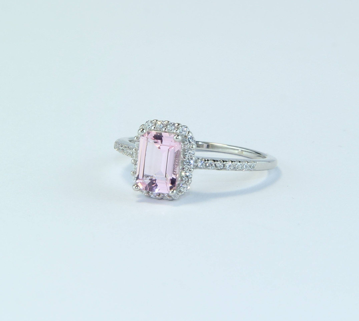 Anillo Viena Rosa Anillo Plata 