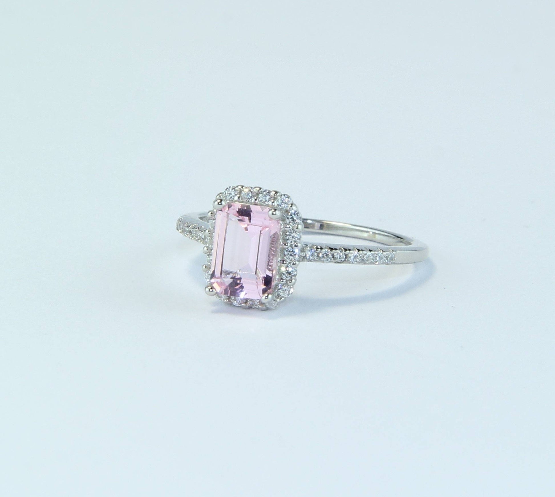 Anillo Viena Rosa Anillo Plata 