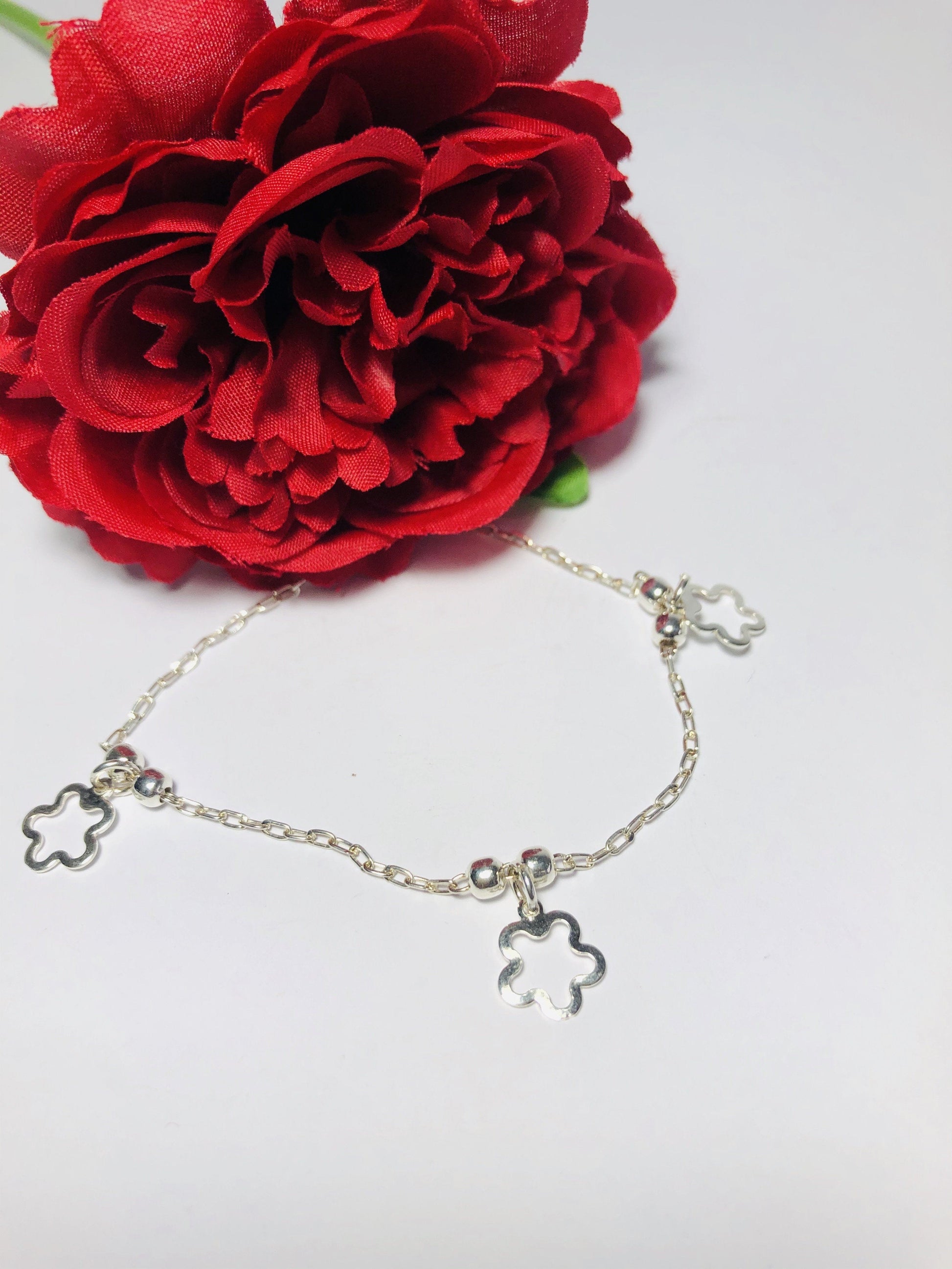 Pulsera Flor Pulseras 