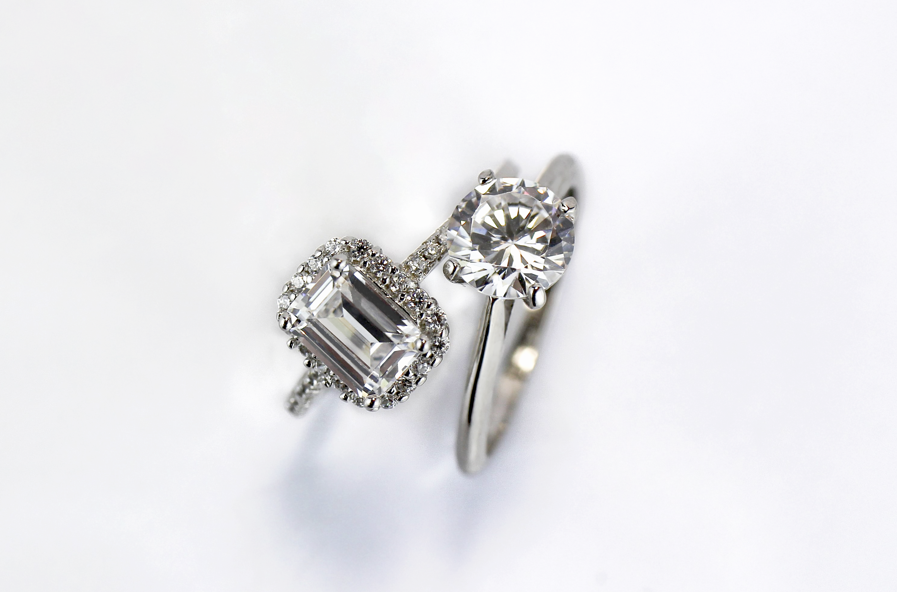 Anillos de compromiso Zirconias AAAA