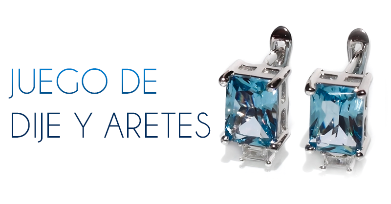Juego de dije y aretes